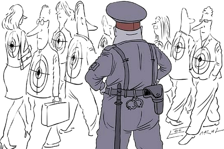 А в полиции - радужная тишь и благодать