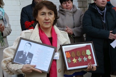 Сельской школе присвоили имя полного кавалера ордена Славы
