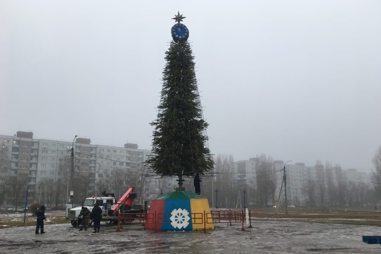 На новогодние ёлки Балакова выделено 2 млн рублей