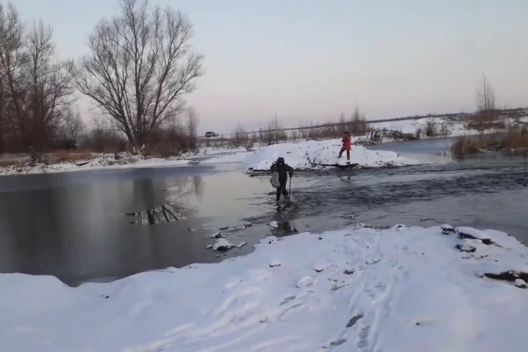 Проран в Бителяке ликвидируют с уходом воды