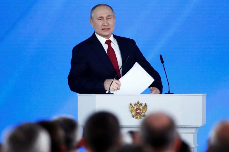 Путин обратился к Федеральному себе