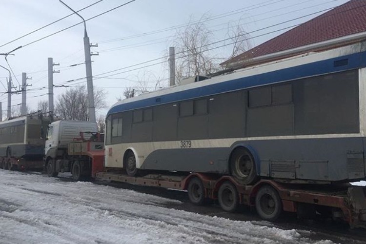 Первые московские троллейбусы приехали в Балаково