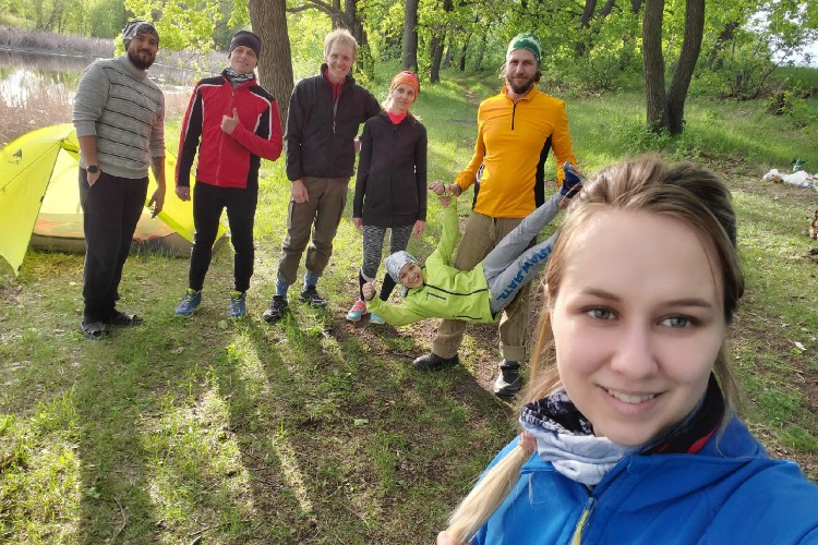 Время года и погода не помеха для похода