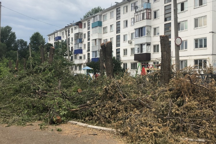 Был райский уголок, а теперь убожество