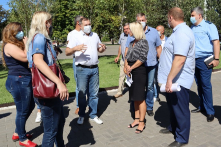 Фронтовики заехали в Балаково с толком