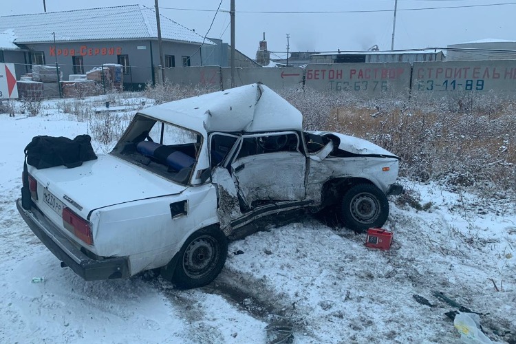 Два человека госпитализированы после ДТП на Транспортной