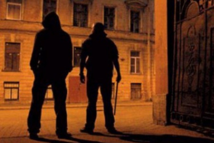 Два молодых рецидивиста ограбили в ночи прохожего