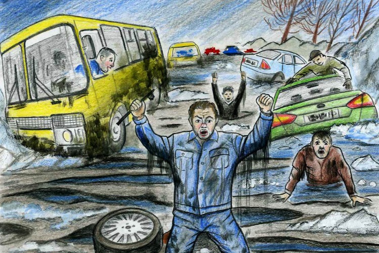 Вместе со снегом уходит и асфальт. Власти планируют масштабный рейд по всем проблемным дорогам города