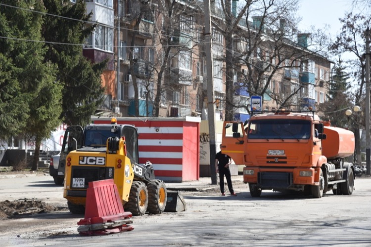 На главной улице Балакова стартовал капитальный ремонт