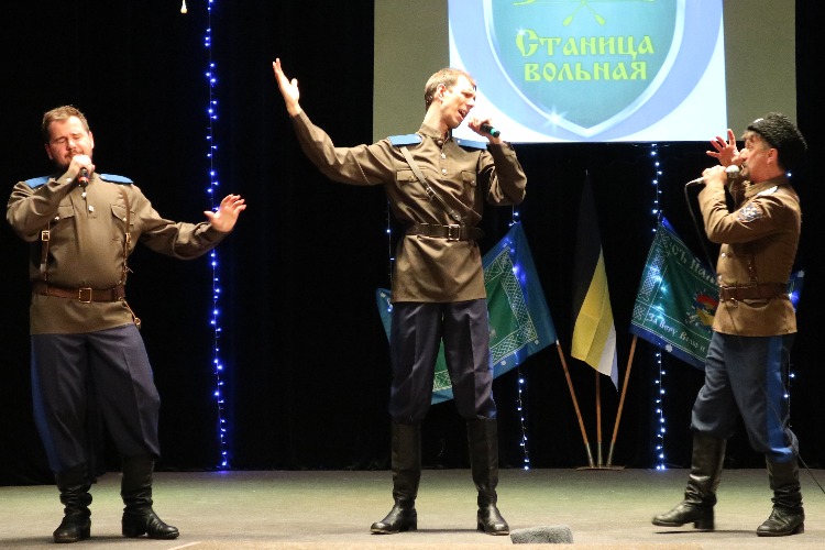 Станица Казачья да Вольная да Удалая!