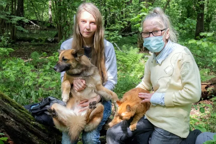 Семья из Донбасса бежала от войны и целый год прожила в подмосковном лесу. Видео