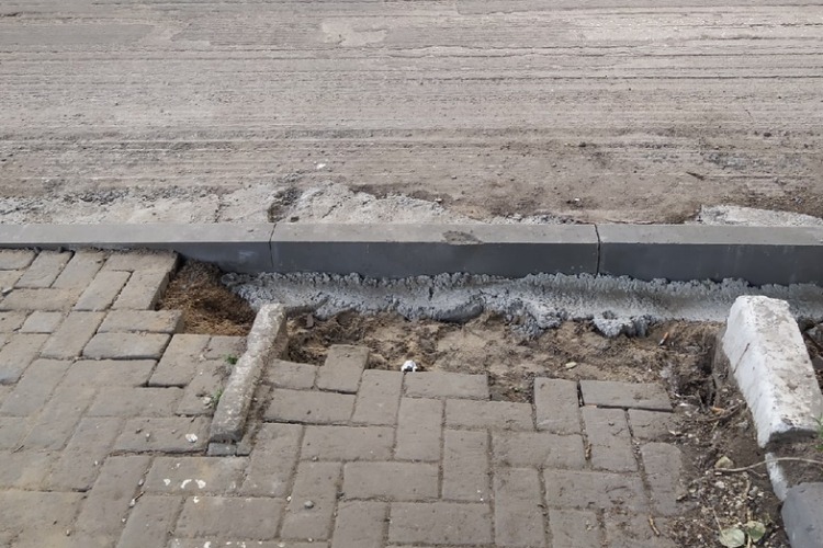 С перехода на Ленина пропал пандус для людей с ограниченными возможностями