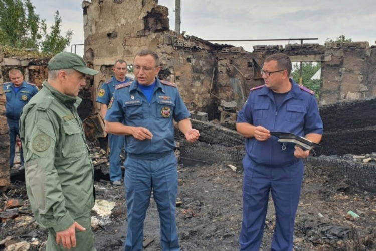 По факту жуткого пожара в Наумовке возбуждено уголовное дело