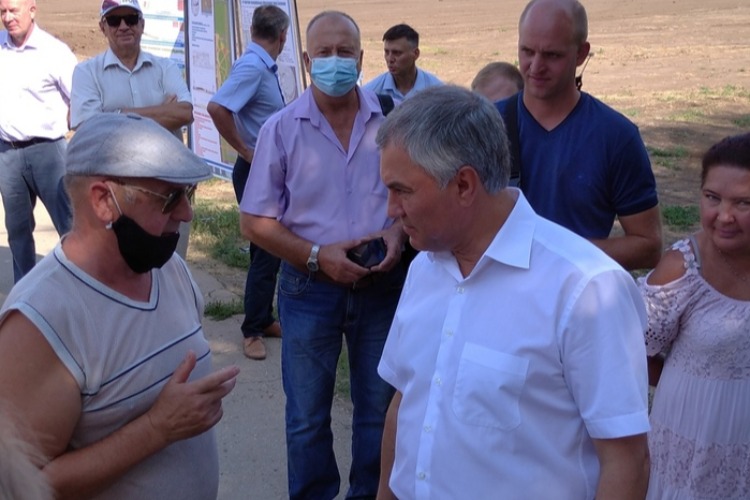 Вячеслав Володин в Балаково: Центральный парк надо сдать до холодов
