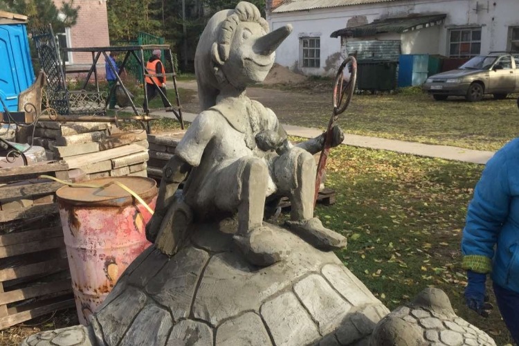 В Детском парке Балаково скоро появится новая скульптура