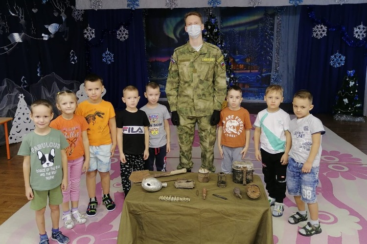 Центр Набат снова пришел в детский сад