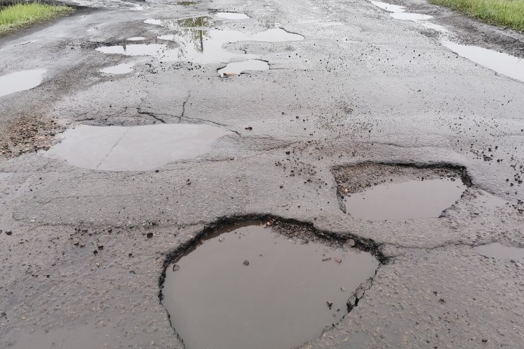 Денег на ремонт дороги на Калиниху пока нет