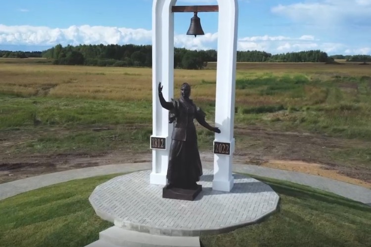 На средства Вячеслава Володина на Смоленщине установлен памятник героине войны с Наполеоном