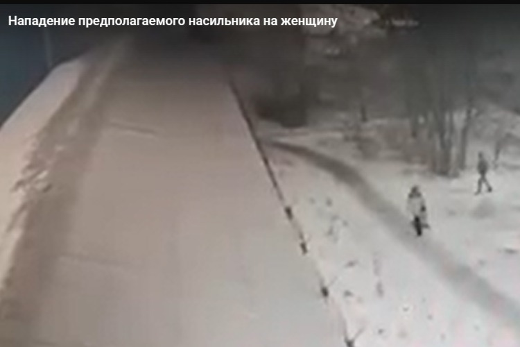 Мы публикуем видео нападения насильника на женщину в ночном Балаково