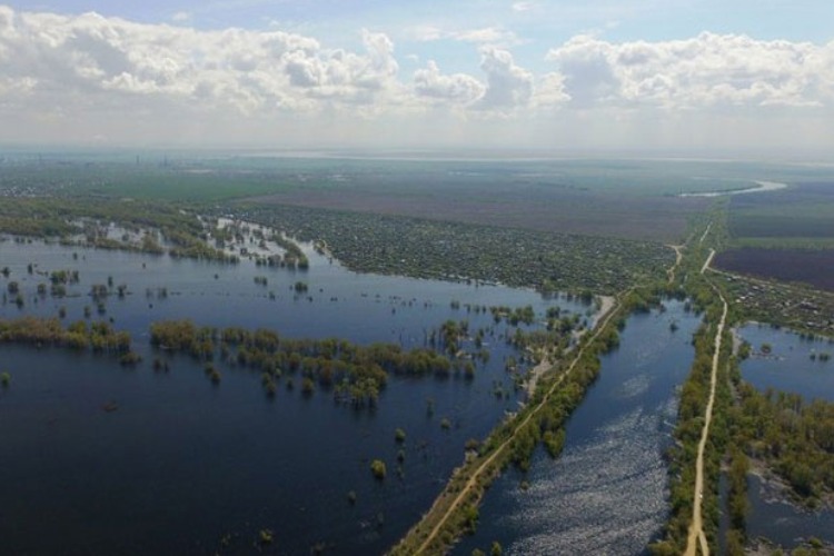 Паводок в Балаковском районе ведёт себя предсказуемо-спокойно