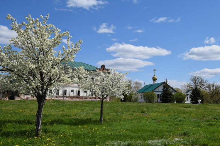 У мужского монастыря в Криволучье появился свой сайт