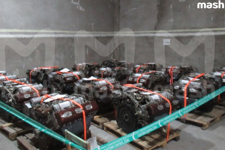 В Саратовскую область пытались нелегально ввезти 15 двигателей для бронемашин