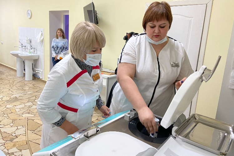 При поддержке Балаковской АЭС в городской клинической больнице заработало новое оборудование