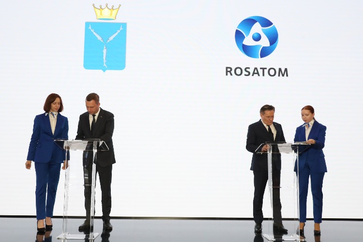 “Росатом“ и Саратовская область подписали в рамках ПМЭФ-2024 соглашение о сотрудничестве в области развития города-спутника Балаковской АЭС