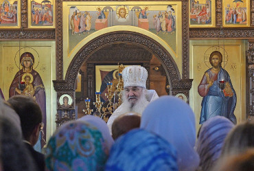 Божие будет возрождаться! На территории БФ АО «Апатит» состоялся чин освящения храма в честь святителя Спиридона Тримифунтского