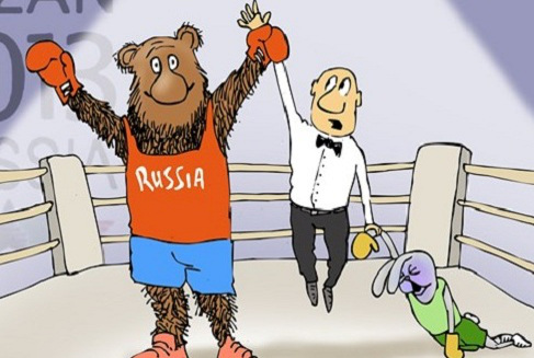 Универсиада как пародия на спорт. Россия бессмысленно и очень патриотично избивает любителей