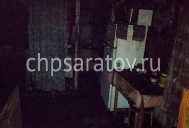 На пожаре в селе погиб отец с сыном