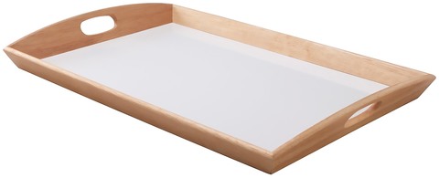 Поднос деревянный с ручками большой 58×36