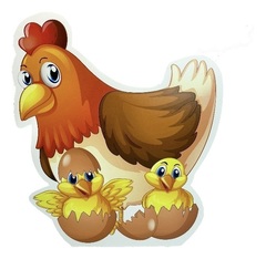 Фигура Курица и цыплята