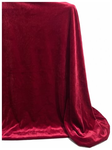 Скатерть прямоугольная красная  "Бари"