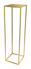 Стойка напольная для фотозоны 90 см темное золото
