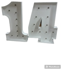Светящиеся цифры 14