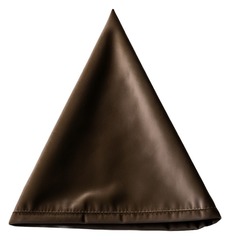 Салфетка бархатная шоколадная 45×45 см