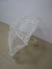 Зонт кружевной, айвори
