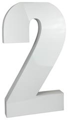 Световая цифра 2