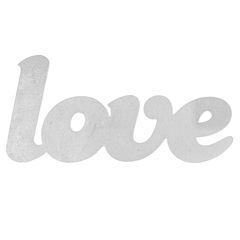 Надпись «Love», фанера