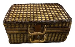 Плетеный чемодан "Пикник"