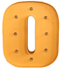 Световая цифра "0"
