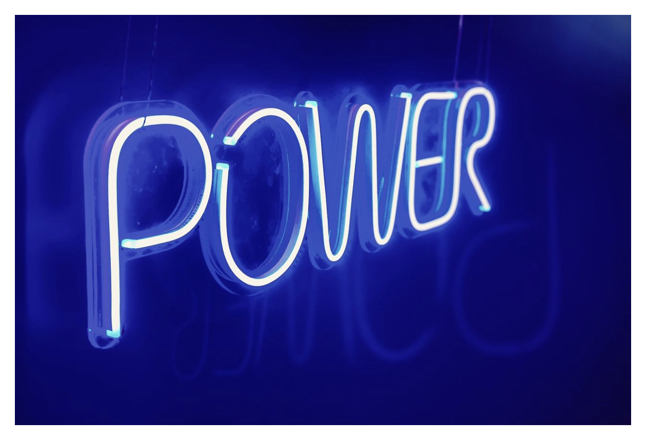 Вывеска Неоновая "POWER”