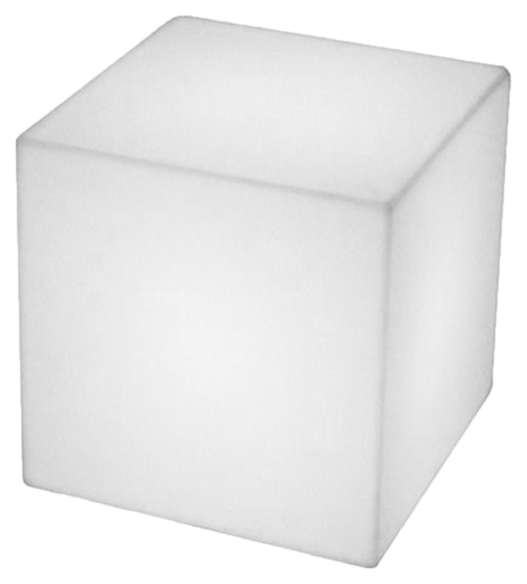 Светящийся LED RGB куб 75 см