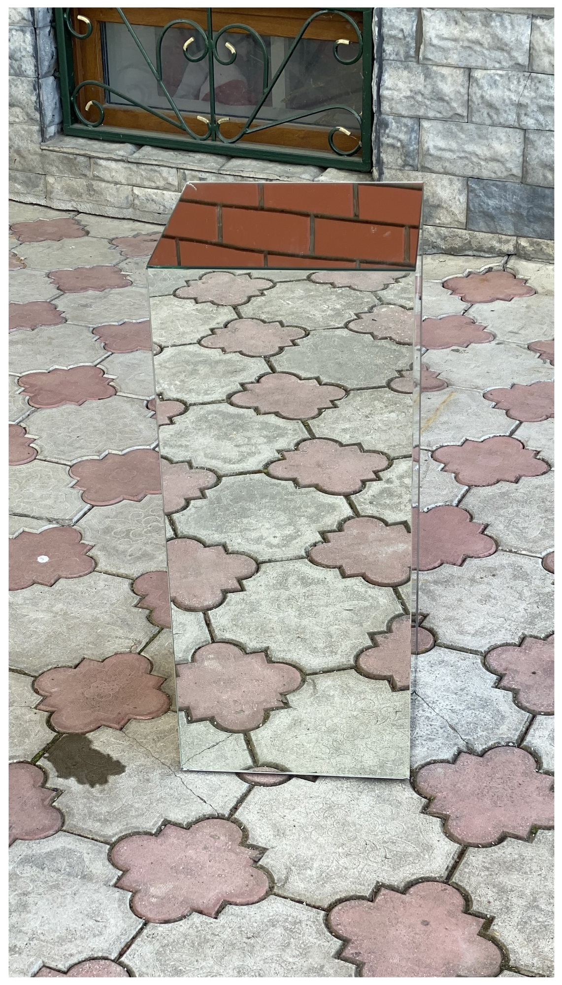 Тумба зеркальная 80 см