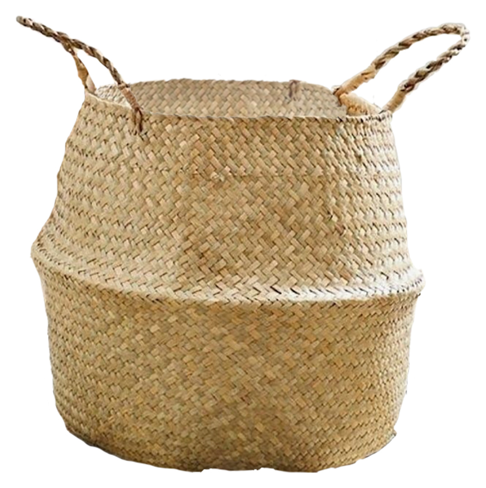 Корзина из соломы L