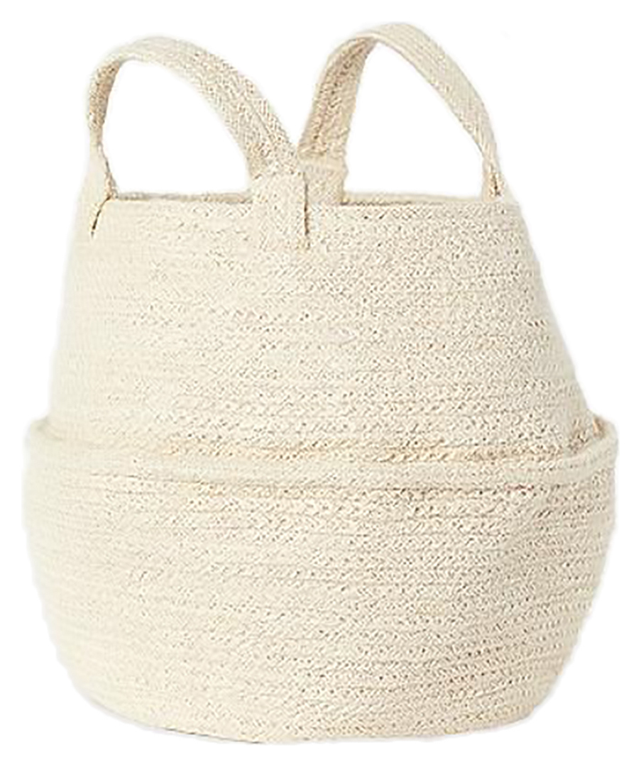 Корзина складная из джута