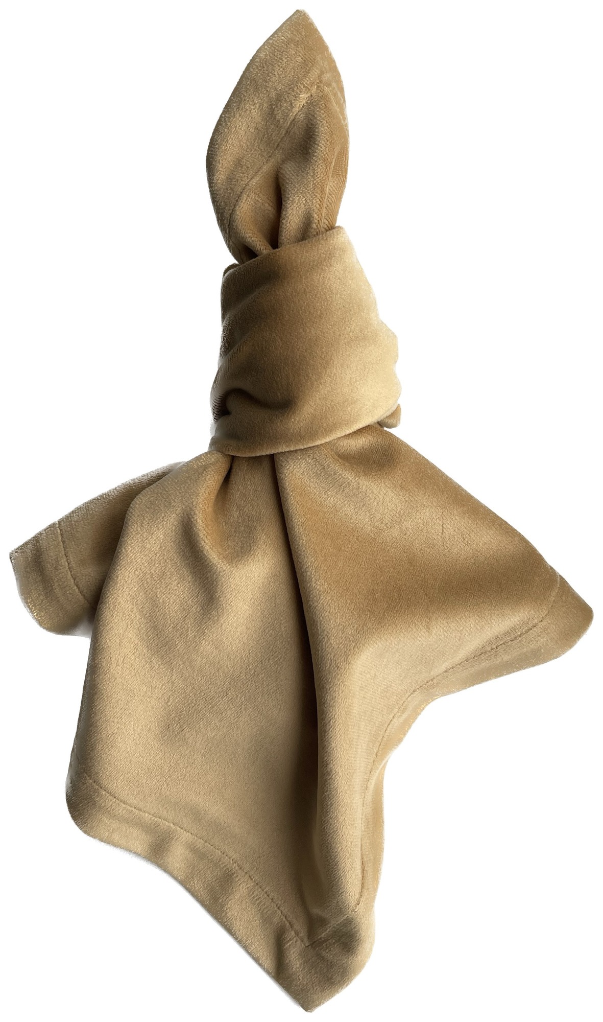 Салфетка бархатная песочная 45×45 см