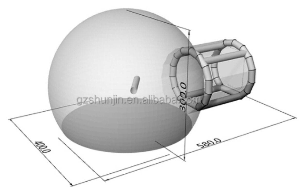 Фотозона  шар - Бабл хаус BUBBLE HOUSE