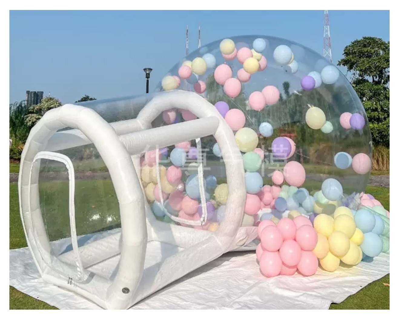 Фотозона  шар - Бабл хаус BUBBLE HOUSE